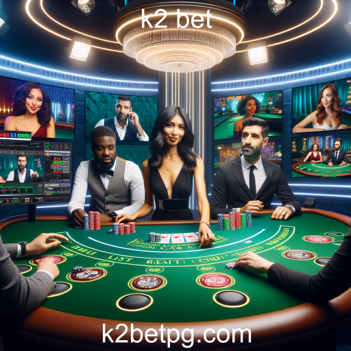 Descubra os Jogos de Live Dealers no K2 Bet